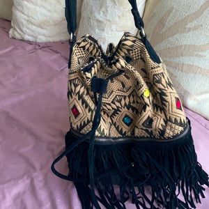 Urban outfitters bag with fringes